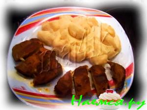 Пюре с помидорами (летний вариант)