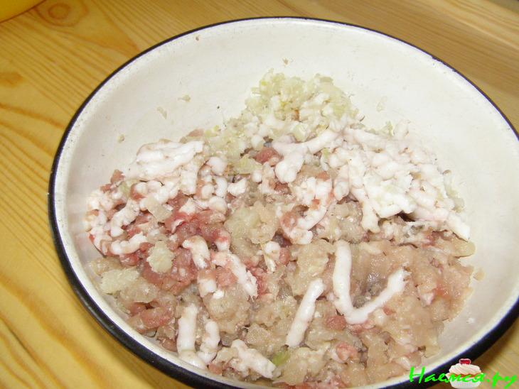 "Пирожки с мясом и рисом"