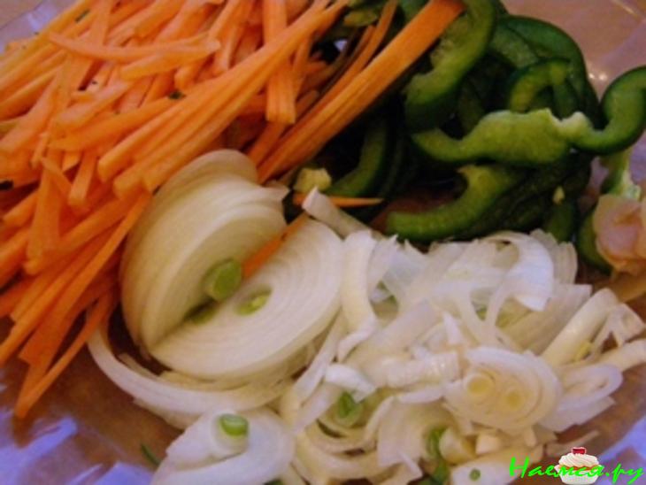 Свиное филе в кисло-сладком соусе