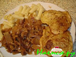 Куриная печень в кляре