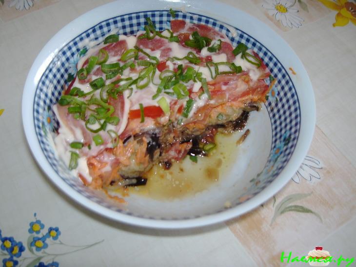 Салат "Баклажановый рай"