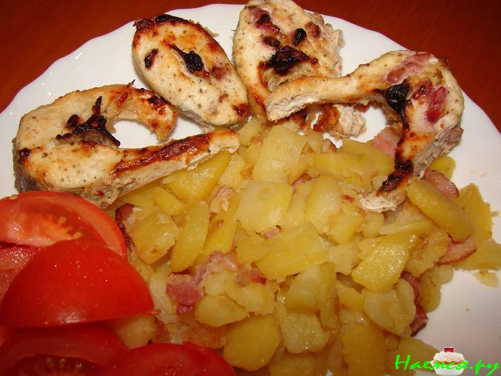 Треска в йогуртовом маринаде