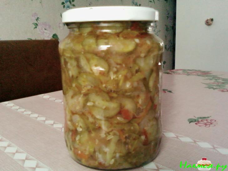 Салат из огурцов по-корейски