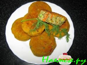 Максимально диетические постные овощные котлеты