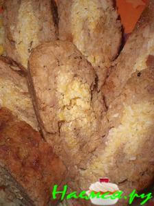 Мясной рулет из птицы с абрикосами