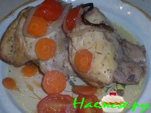 Куриные бёдрышки в пиве