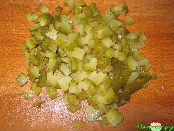 Салат "Баллада" с языком