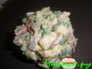 Картофельный салат "Эрмитаж" Картофельный салат "Эрмитаж"