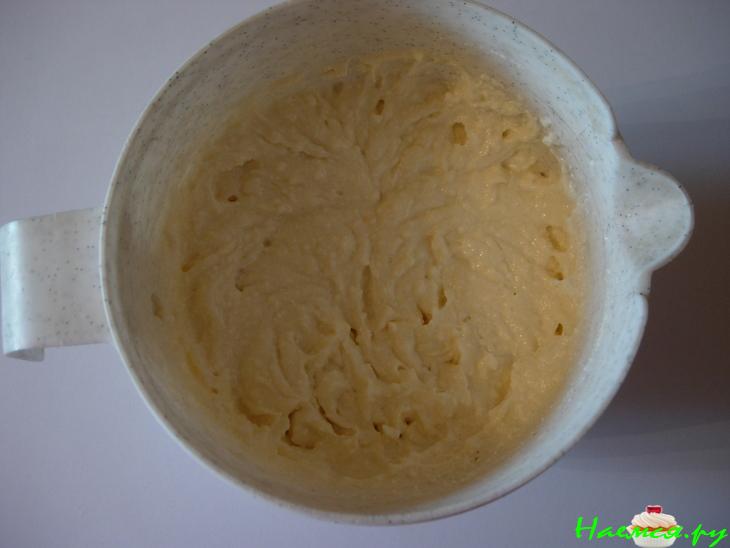 Пирог с творожной начинкой