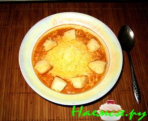 Турецкий чечевичный суп-пюре