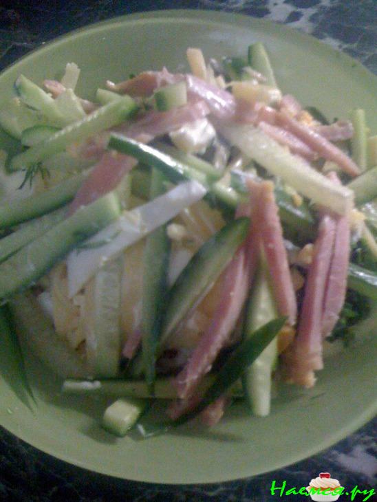 Салат "Соломка" (мясной)