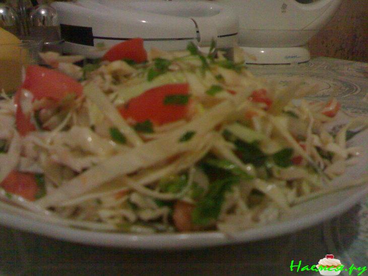 Мой любимый овощной салатик