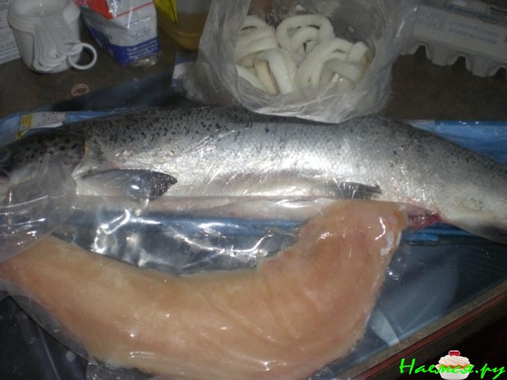 Рыбные тефтельки и котлеты с сюрпризом (вариант)