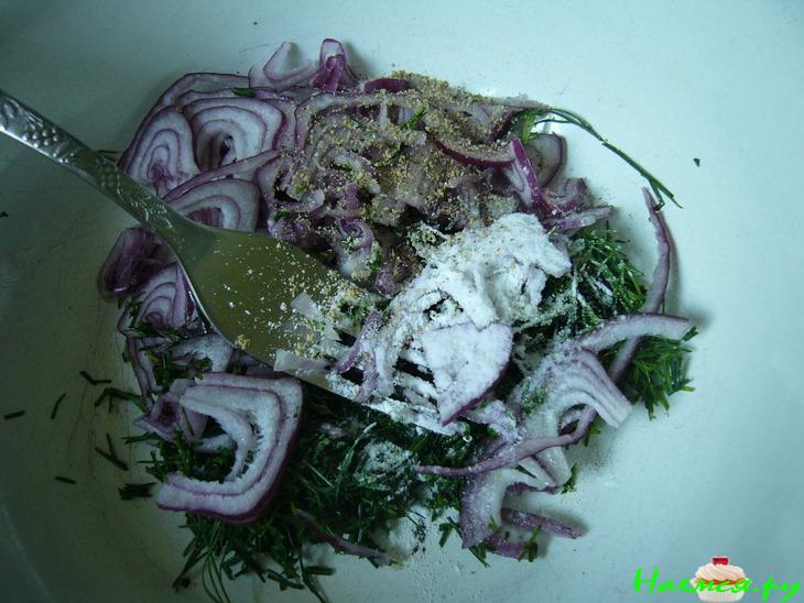 Салат "Кабардинка"