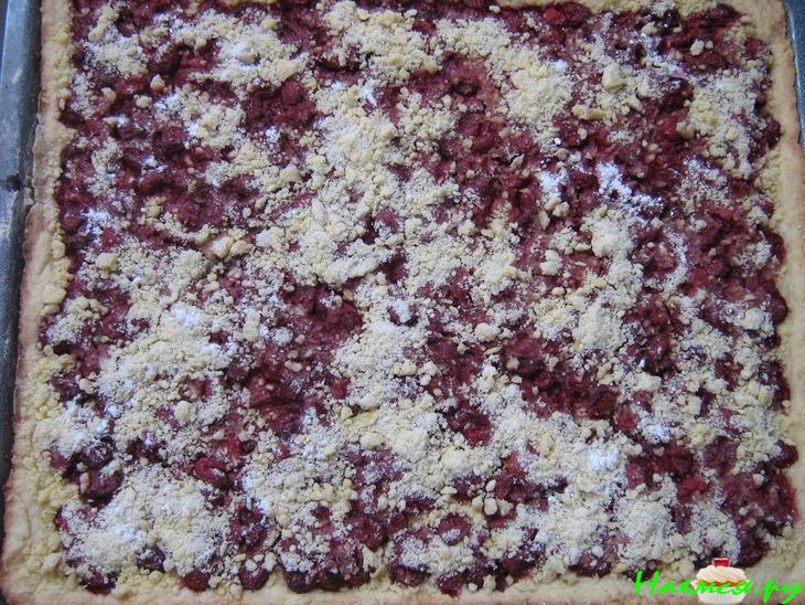 Вишневый пирог с ванилью