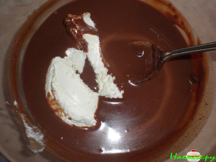 Сырно-шоколадное суфле