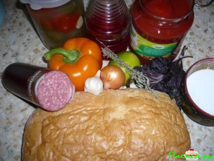 Солянка холодная «Гаспачо»