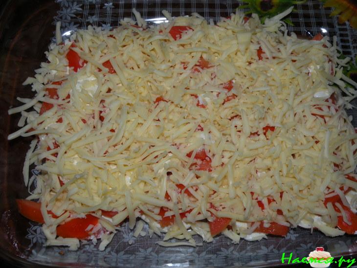Помидоры в сыре