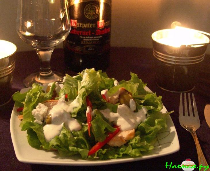 Салат куриный "Балканский"