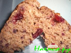 Бананово-сливовые маффины из нескольких видов муки