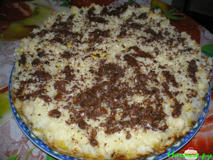 Кокосово-ананасовый пирог