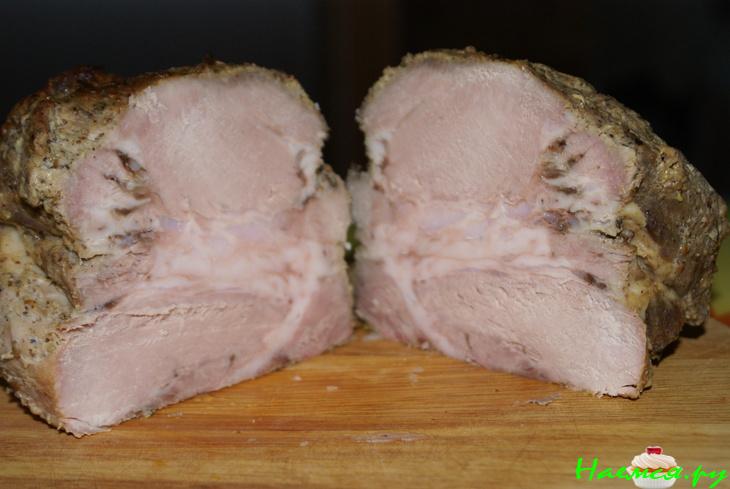 Буженина в горчично-чесночном маринаде