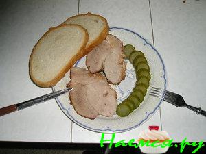 Свинина в сетке