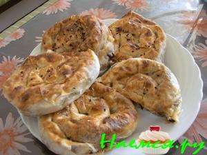 Пирог (мини) с баклажанами