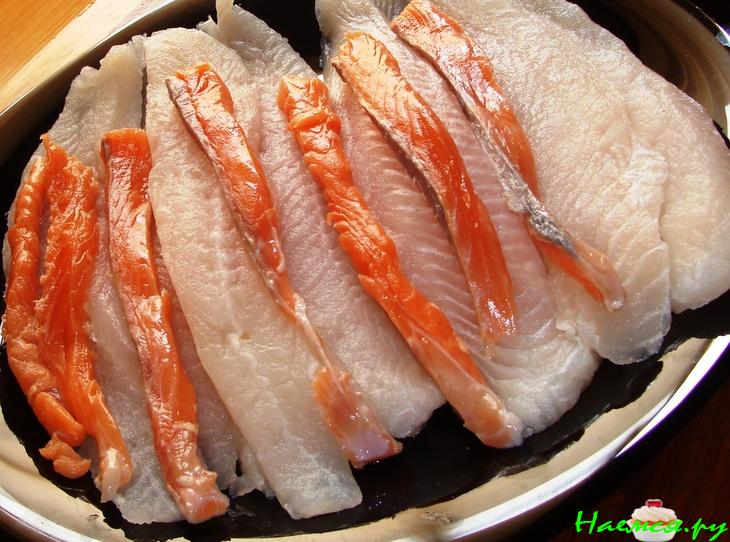 Морской язык с пикантным соусом