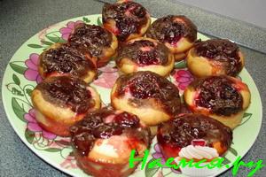 Маффины 'Вишня в шоколаде'