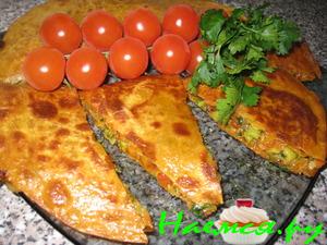 Мексиканские лепешки с овощами