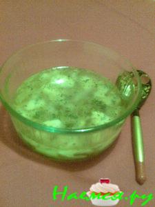 Юшка грибная с клёцками Юшка грибная с клёцками