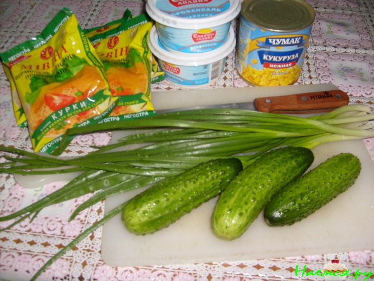 Салат из мивины