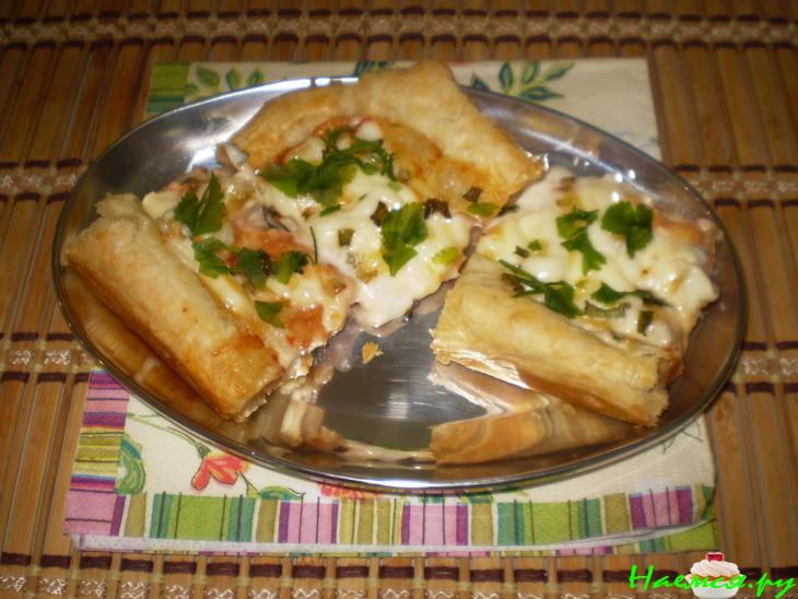 Пицца рыбная