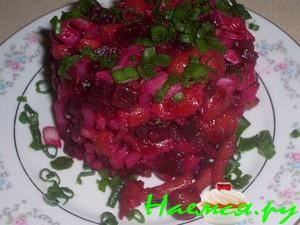 Винегрет с опятами