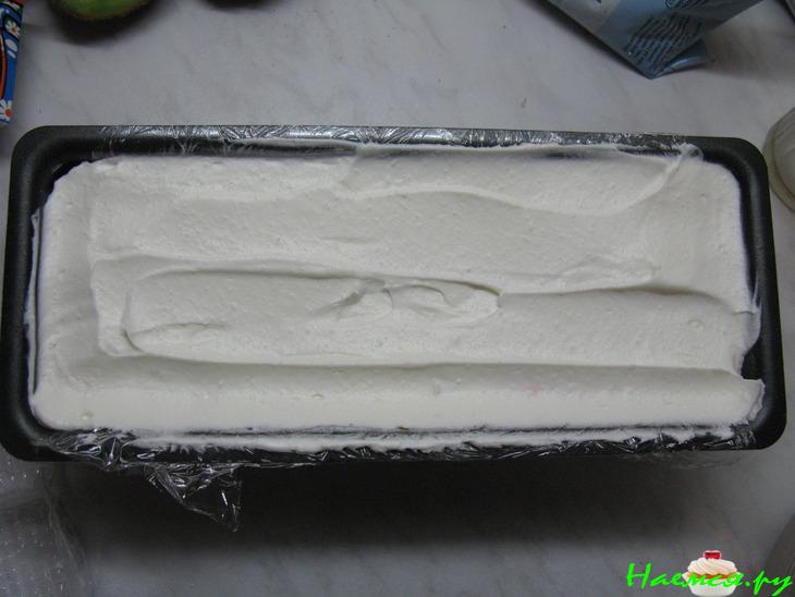 Шоколадное паве со взбитыми сливками, тоффи и зефиром