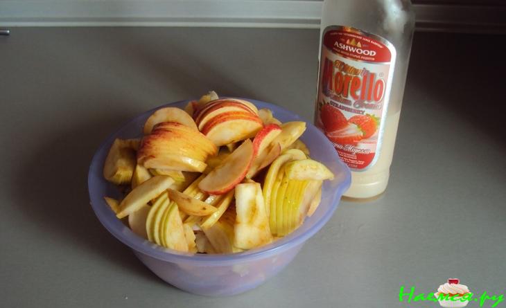 Яблочный пирог-суфле