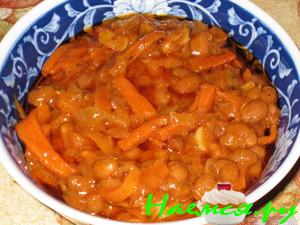 Фасолевая сказка (полу соус - полу гарнир)