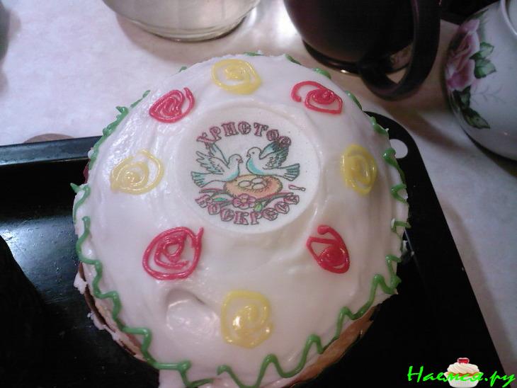 Кулич на сухом молоке