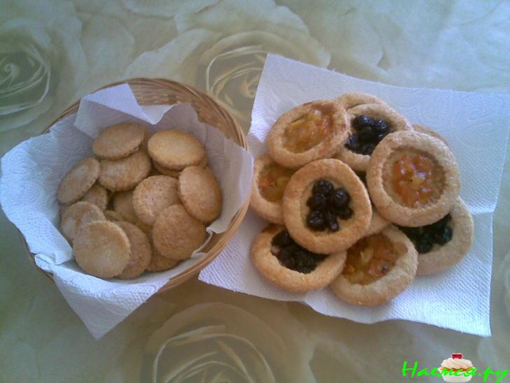 Рассыпчатое кокосовое печенье