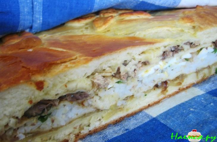 Кулебяка "Выходные на носу"