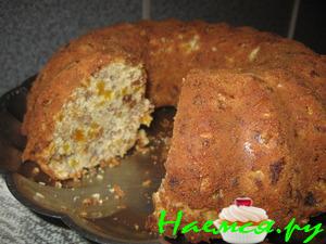 Фруктовый кекс 'Фруктовая бомба'