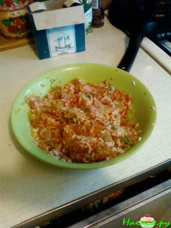 Перцы сладкие, фаршированные, в соусе «Бешамель» Перцы сладкие, фаршированные, в соусе «Бешамель»