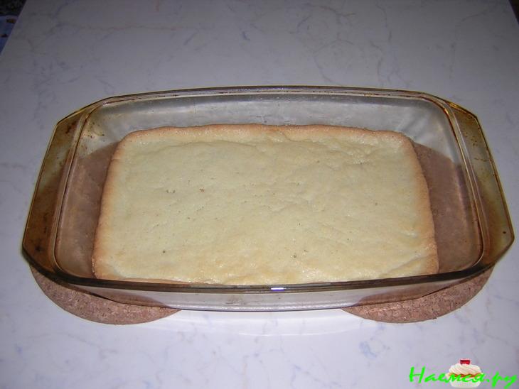 Творожный торт с белковым кремом