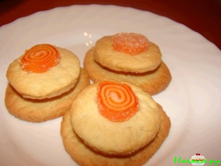 Новогоднее печенье "Ёлочки" 