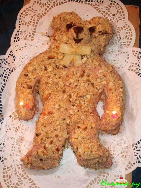 Торт 'Плюшевый Мишка' (на двухлетие дочери)