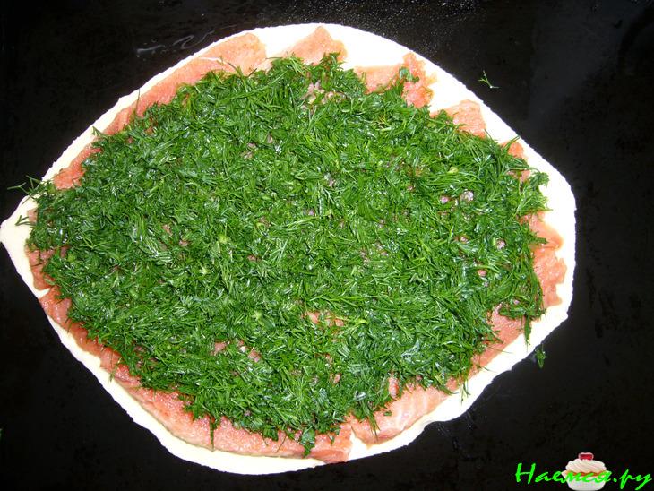 Рыбный пирог «Золотая рыбка»