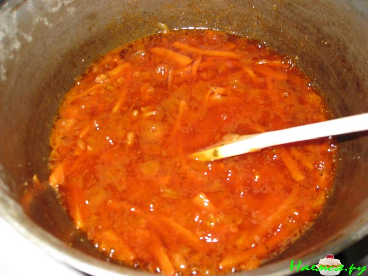 Фасолевая сказка (полу соус - полу гарнир)