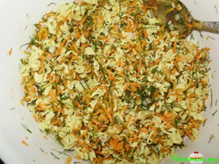 Фаршированные помидоры с мивиной