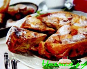 Шарлотка с корицей